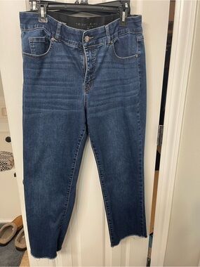 Tribal Skinny Fit Jeans in Dark Blue Wash